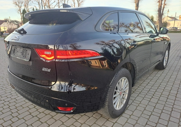 Jaguar F-Pace cena 84900 przebieg: 198600, rok produkcji 2016 z Jarosław małe 92